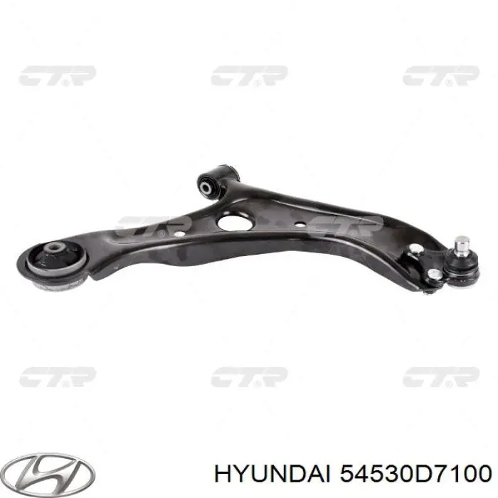 Кульова опора, нижня, права Hyundai/Kia 54530D7100 ціна, від 22.35 USD