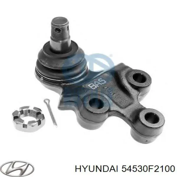 54530F2100 Hyundai/Kia кульова опора, нижня, права