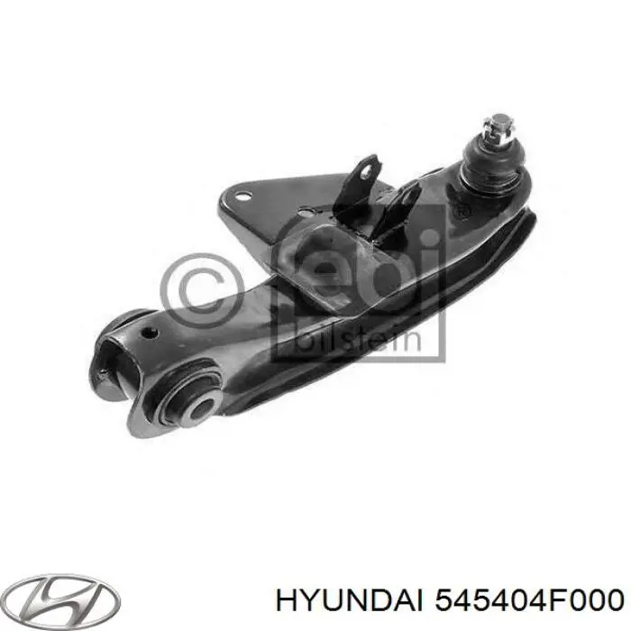Важіль передньої підвіски нижній, правий Hyundai/Kia 545404F000 ціна, від 44.50 USD