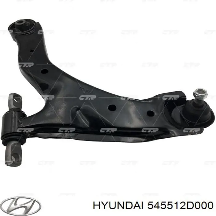 Сайлентблок нижнього важеля передньої підвіски Hyundai/Kia 545512D000 ціна, від 6.33 USD