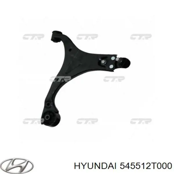 545512T000 Hyundai/Kia Сайлентблок переднього нижнього важеля