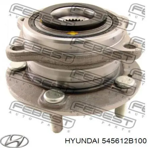 Купити 545612B100 Hyundai/Kia Болт маточини