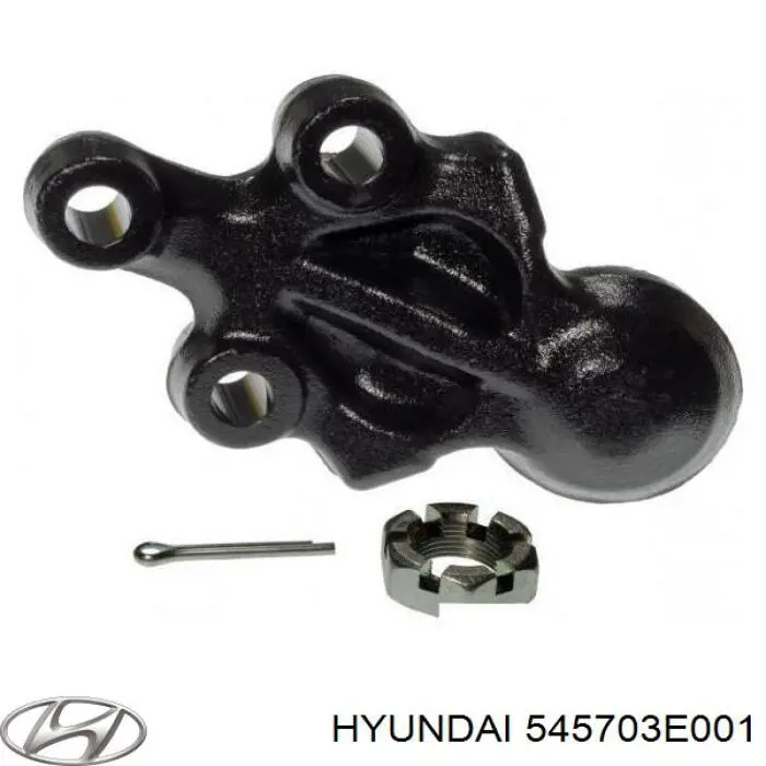 Кульова опора, нижня Hyundai/Kia 545703E001 ціна, від 18.70 USD