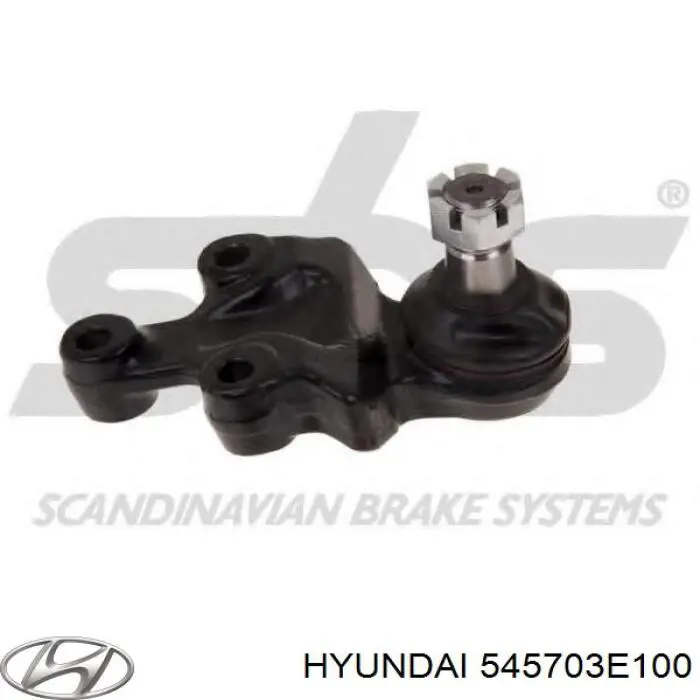 Кульова опора, нижня Hyundai/Kia 545703E100 ціна, від 19.46 USD
