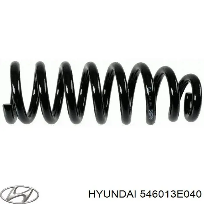 Пружина передня Hyundai/Kia 546013E040 ціна, від 22.55 USD