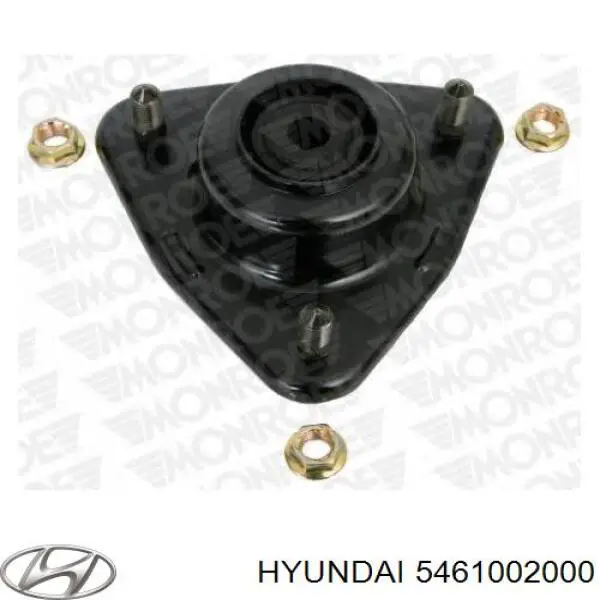 Опора стійки амортизатора переднього Hyundai/Kia 5461002000 ціна, від 14.98 USD