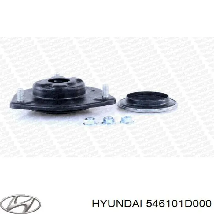 Опора амортизатора переднього лівого Hyundai/Kia 546101D000 ціна, від 24.04 USD