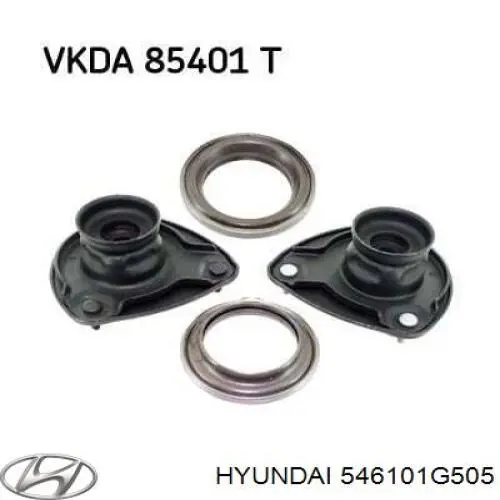 546101G505 Hyundai/Kia опора амортизатора гумометалева в комплекті