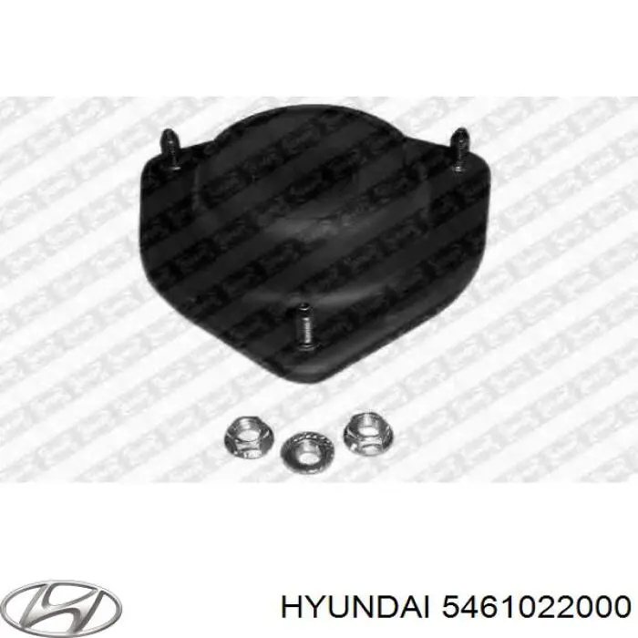 Подушка амортизатора переднього Hyundai/Kia 5461022000