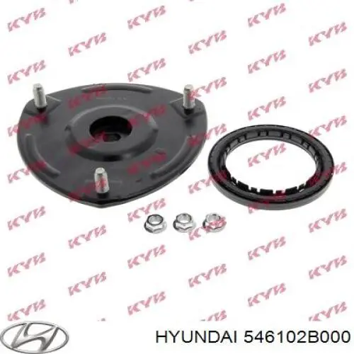 Подушка амортизатора переднього Hyundai/Kia 546102B000