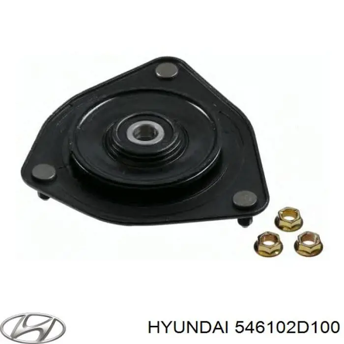 546102D100 Hyundai/Kia опора амортизатора переднього