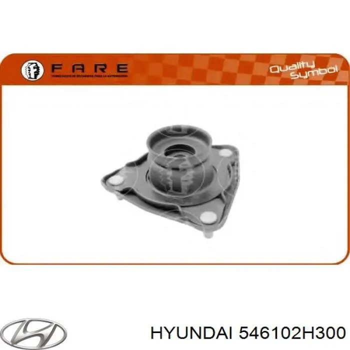 Купити 546102H300 Hyundai/Kia Опора амортизатора переднього