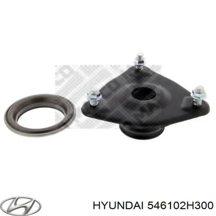546102H300 Hyundai/Kia Опора амортизатора переднього