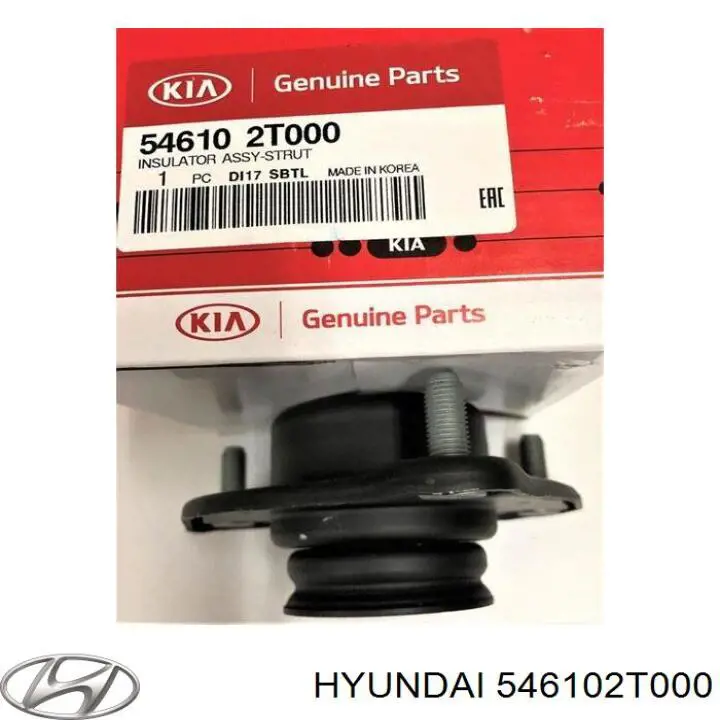 Подушка амортизатора переднього Hyundai/Kia 546102T000