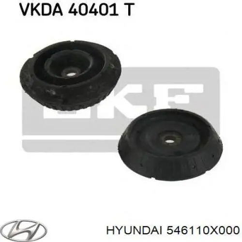 Подушка амортизатора переднього Hyundai I10 