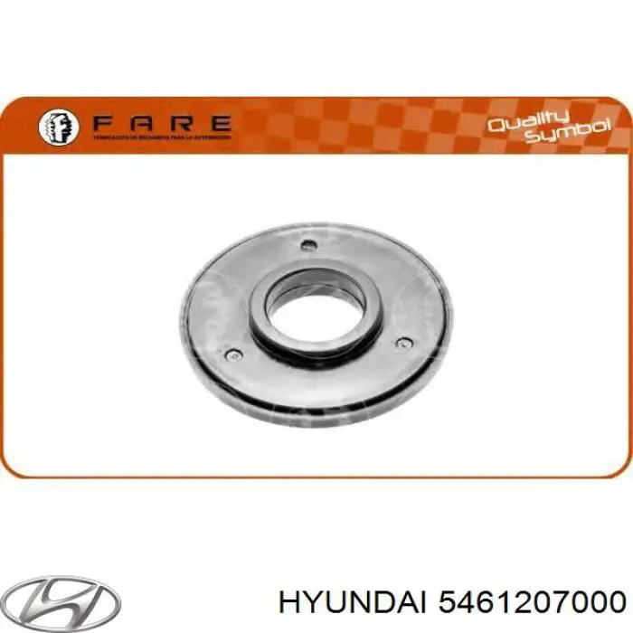 Підшипник опорний амортизатора, переднього Hyundai/Kia 5461207000 ціна, від 5.80 USD