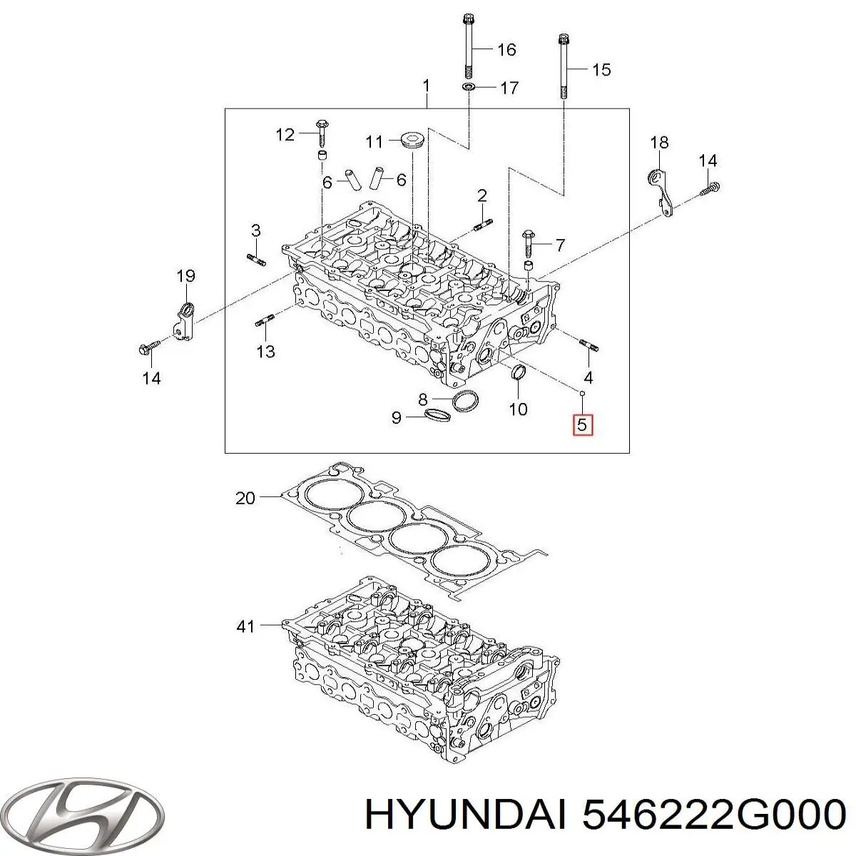 Купити 546222G000 Hyundai/Kia 
