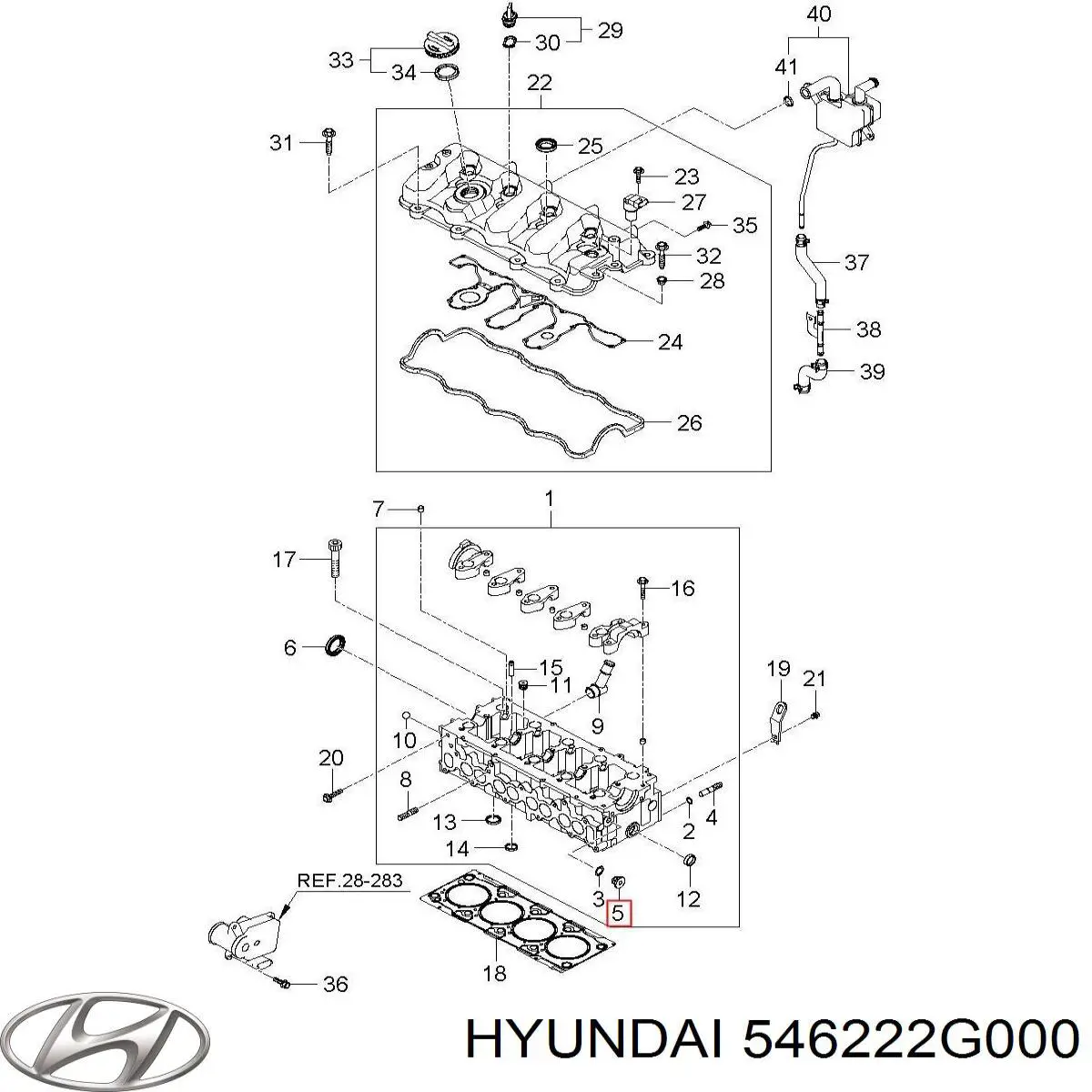 546222G000 Hyundai/Kia 