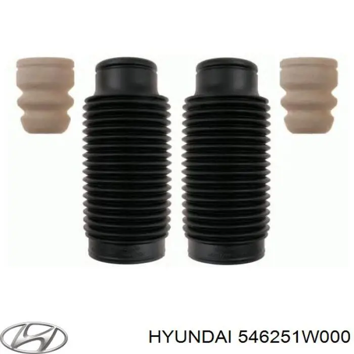 546251W000 Hyundai/Kia пильник амортизатора переднього