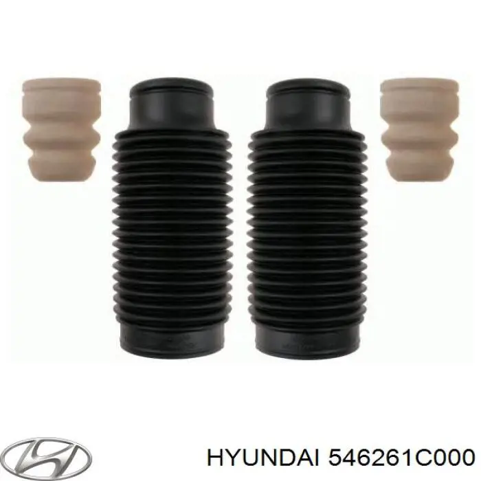 546261C000 Hyundai/Kia Буфер-відбійник амортизатора переднього