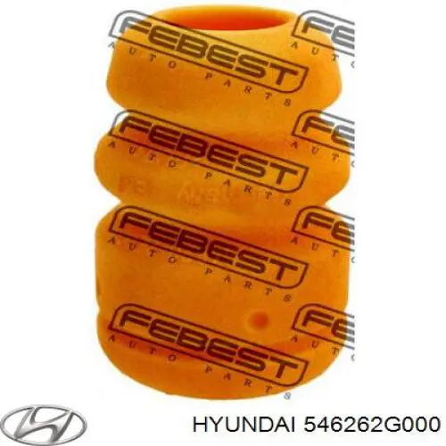 546262G000 Hyundai/Kia буфер-відбійник амортизатора переднього