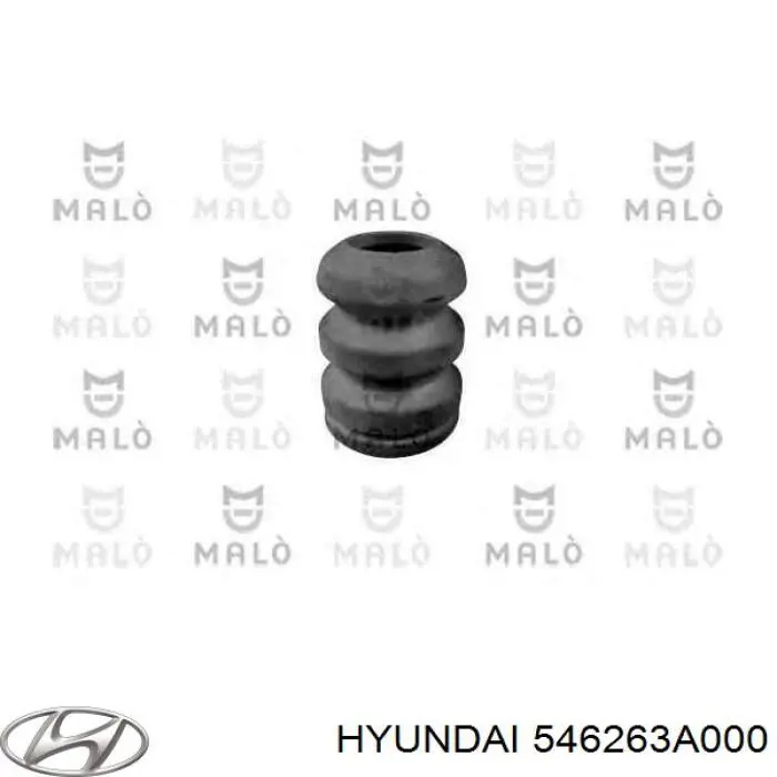 Буфер-відбійник амортизатора переднього Hyundai/Kia 546263A000 ціна, від 9.67 USD