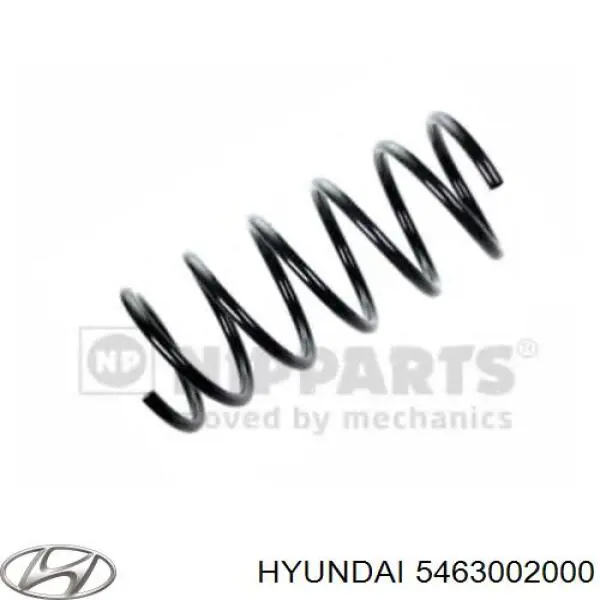 5463002000 Hyundai/Kia пружина передня