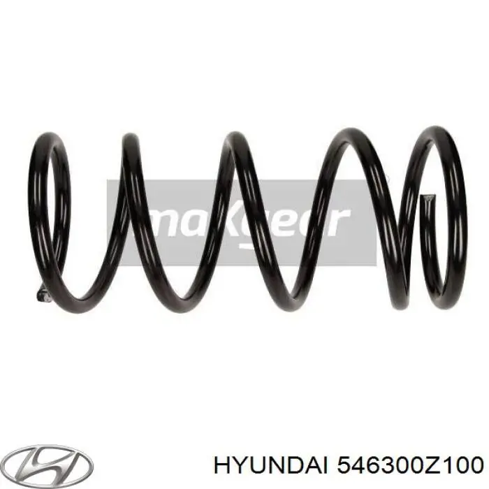 Пружина передня Hyundai/Kia 546300Z100 ціна, від 35.82 USD