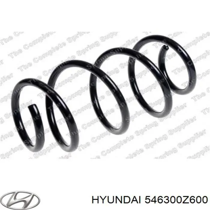 Пружина передня Hyundai/Kia 546300Z600 ціна, від 32.46 USD