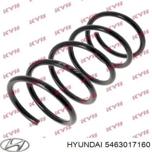 Купити 5463017160 Hyundai/Kia Гвинтова пружина підвіска