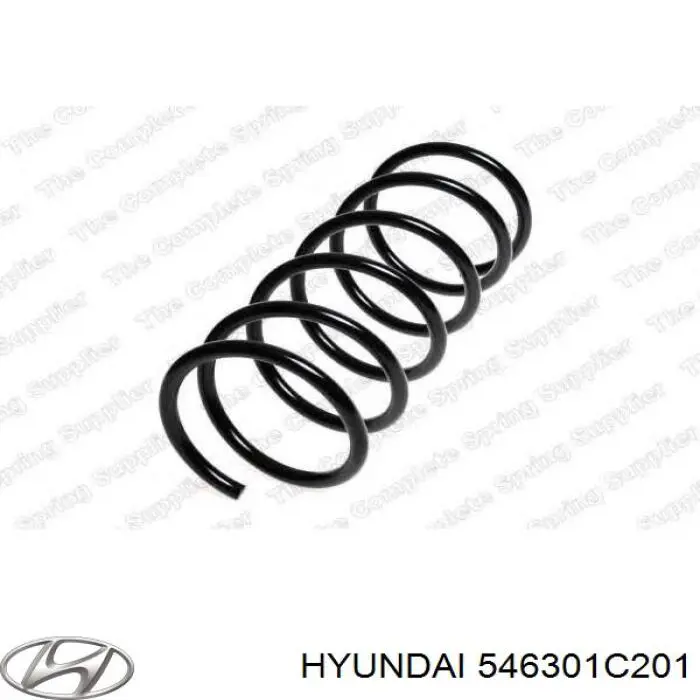 Пружина передня Hyundai/Kia 546301C201 ціна, від 18.96 USD