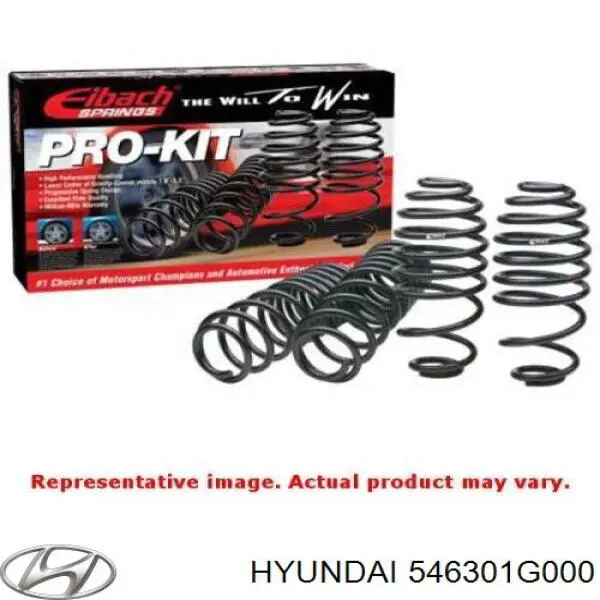 Пружина передня Hyundai/Kia 546301G000 ціна, від 11.36 USD