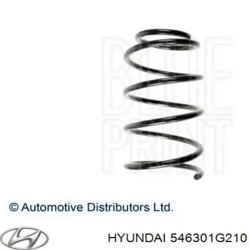 Пружина передньої підвіски Japan Parts ZC3209G