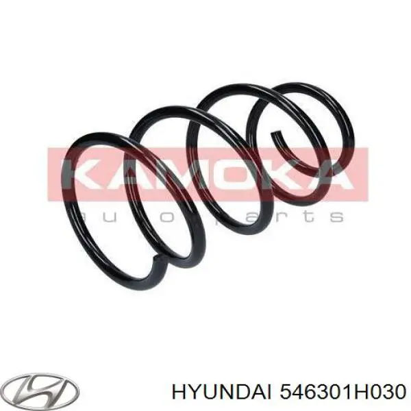 546301H030 Hyundai/Kia пружина передня