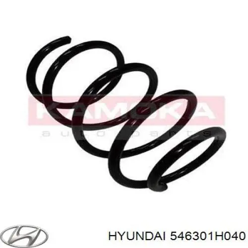 Купити 546301H040 Hyundai/Kia Гвинтова пружина підвіска