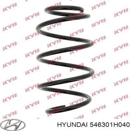 Пружина передньої підвіски Hyundai/Kia 546301H040