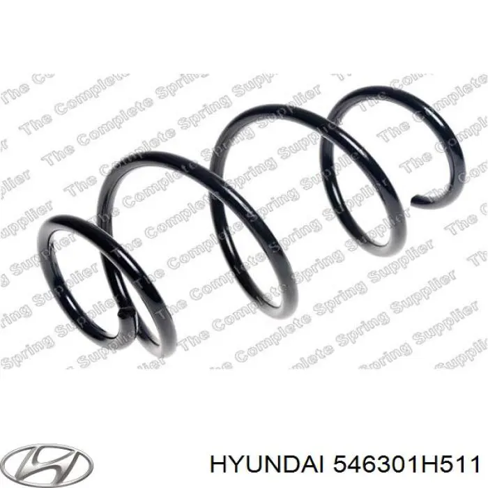 546301H511 Hyundai/Kia пружина передня