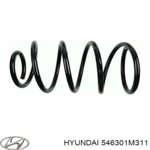Купити 546301M311DS Hyundai/Kia Гвинтова пружина підвіска
