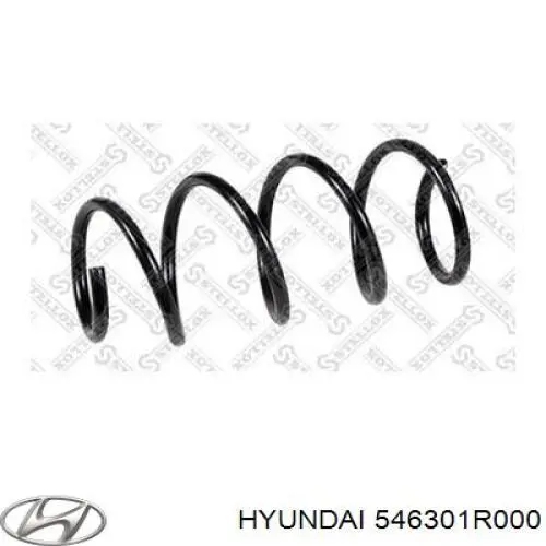 Пружина передня 546301R000 Hyundai/Kia