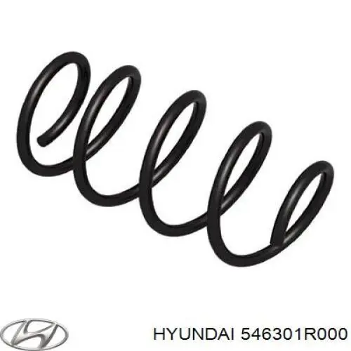 Купити 546301R000 Hyundai/Kia Гвинтова пружина підвіска