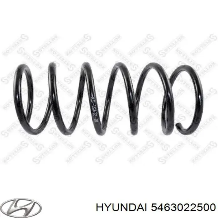 5463022500 Hyundai/Kia пружина передня