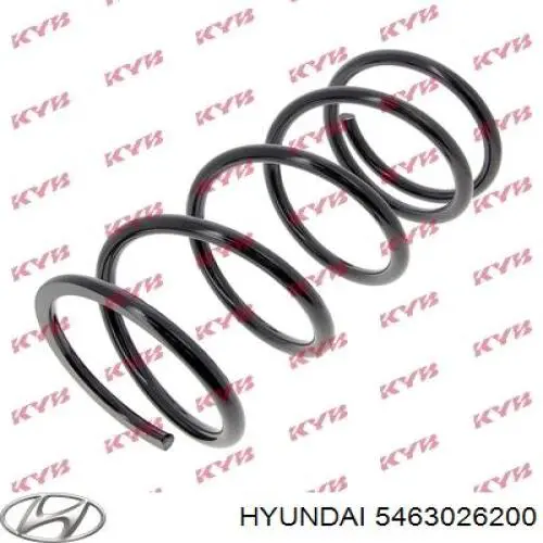 Пружина передня ZC2393D Japan Parts