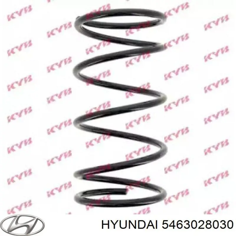 Пружина передня 5463028030 Hyundai/Kia