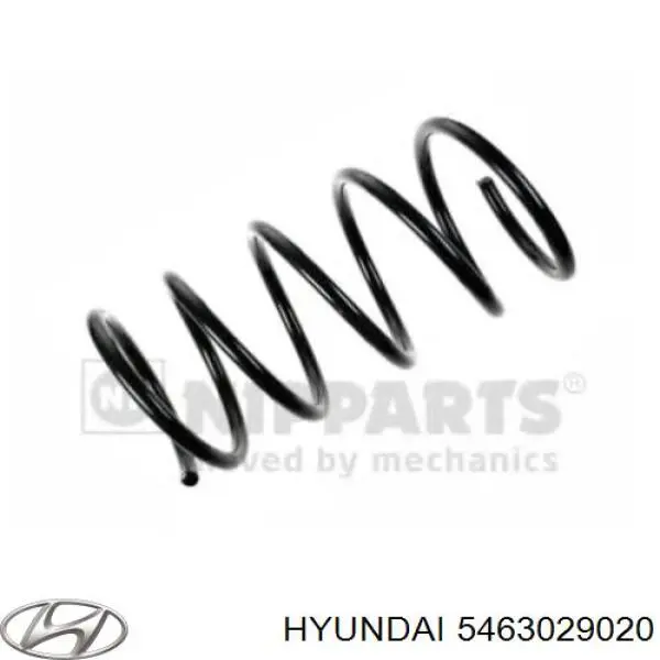 5463029020 Hyundai/Kia Пружина амортизатора передняя