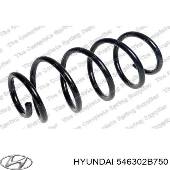 Купити 546302B750 Hyundai/Kia Гвинтова пружина підвіска