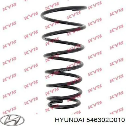 Пружина передня Hyundai/Kia 546302D010 ціна, від 29.39 USD