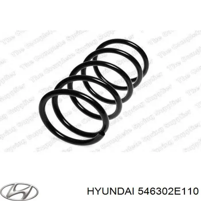 546302E110 Hyundai/Kia пружина передня