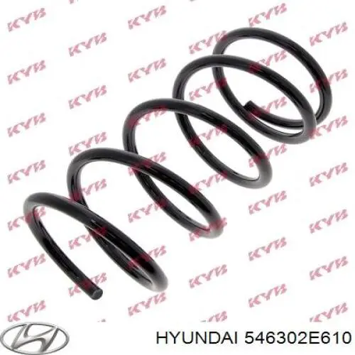 Пружина передня 546302E610 Hyundai/Kia