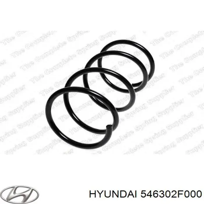 546302F000 Hyundai/Kia пружина передня