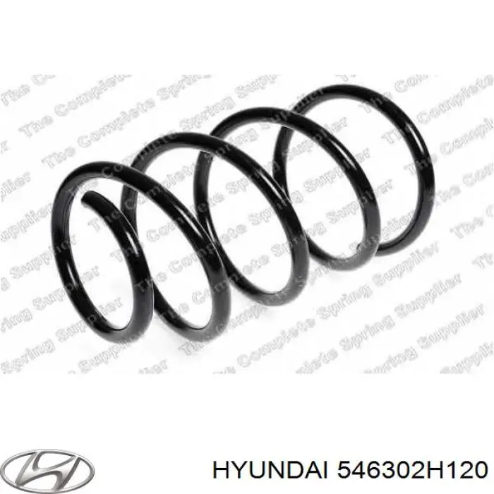 546302H120 Hyundai/Kia пружина передня